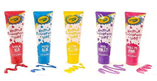 Crayola Bath Time Bundle - 9 Items: Bubble Bath, Bathtub Fingerpaint Soap, Jumbo Wash Pens, and Body Wash Crayola