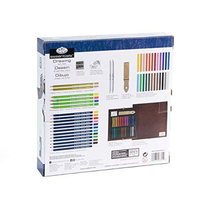 Royal & Langnickel Premier Drawing Pencil Art Set,49-Piece - WoodArtSupply