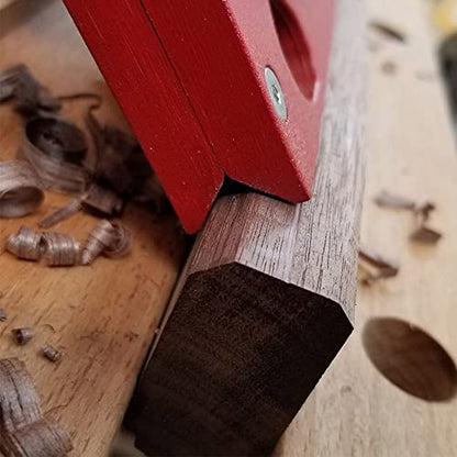 Chamfer Plane for Wood - Edge Corner Flattening Tool with Auxiliary Locator, Woodworking Hand Planer for Quick Edge Planing and radian Corner Plane
