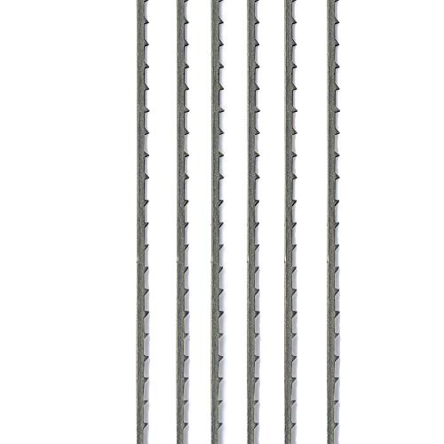 Olson Saw PG45502 Precision Ground Scroll Saw Blade, TPI-12,9 Reverse Olson