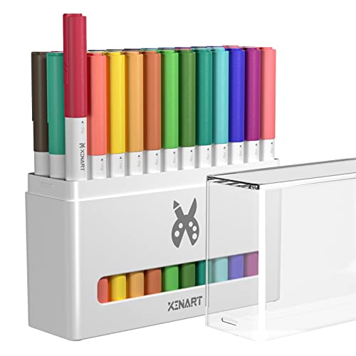 Xinart Sublimation Pens for Cricut Maker 3/Maker/Explore 3/air 2 Dual Tips 36pcs Marker Heat Transfer Pens set Compatible with Cricut Cutting Machine - WoodArtSupply