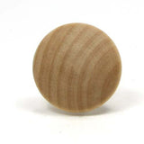 Mylittlewoodshop - Pkg of 12 - Domed Circle Disk - 1 inch in Diameter and 3/16 inches Thick Unfinished Wood(WW-WW-DD1000-12) Unique Wood Shapes