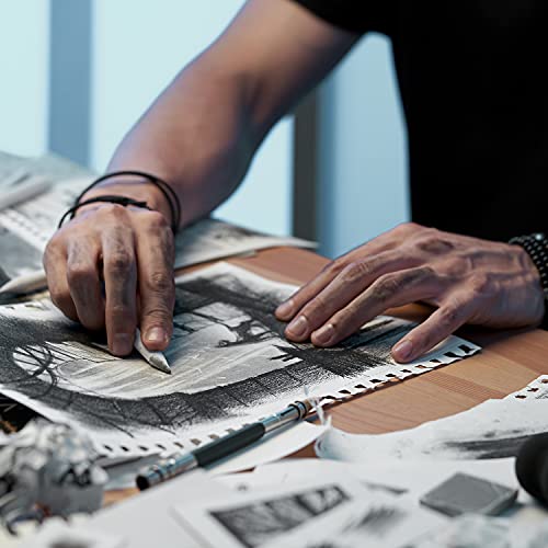 Arteza Drawing Kit for Adults, Set of 35 Sketching Tools and Detailing Accessories, Art Supplies for Professional, Student, and Hobbyist Drawing ARTEZA