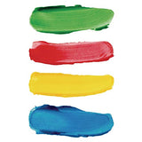Colorations Washable Finger Paint for Kids, Each 16 fl oz, 4 Colors, Non-Toxic Paint, Kids Finger Paint,Sensory Finger Paint, Kids Paint, Hand Colorations