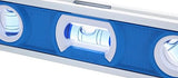Empire Level EM81.9G 9 Inch Magnetic Torpedo Level w/Overhead Viewing Slot (Made in USA), Silver/White/Blue Empire Level