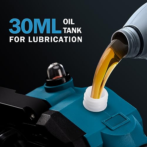 Cordless Mini Chainsaw Compatible With Makita 18v Battery,Huoeren Brushless Handheld 6 Inch Small Chain Saw With Oiler, 2 Chains And Chain File For Huoeren