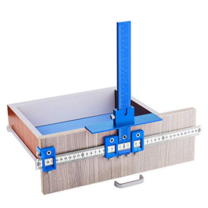 Cabinet Hardware Jig Mounting Template Drill Guide Sleeve Drawer Pull Jigs handle jig Power Tools Drilling Punch Locator Wood Drilling Dowelling