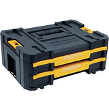 DEWALT TSTAK Tool Storage Organizer with Double Drawers, Holds Up to 16.5 lbs. (DWST17804) DEWALT