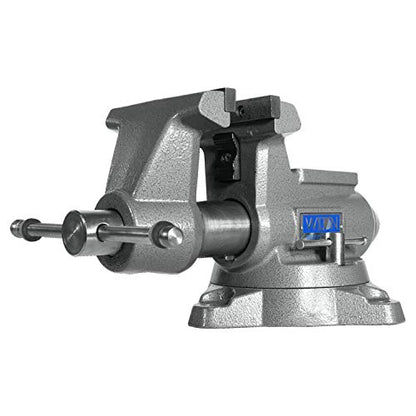 Wilton 5-1/2" Mechanics Pro Bench Vise, 5" Jaw Opening, 3-5/8" Throat (Model 855M) - WoodArtSupply