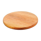 8 Pack Acacia Wood Coasters for Coffee Table - Wooden Coasters for Drinks, Dining Table, Bar (4 In) Juvale