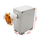 Portable Professional Lure Fishing Rod Winding Machine DIY Fishing Rod Epoxy Resin Rotating Gluing Machine 0-30RPM Adjustable Aitoserlea