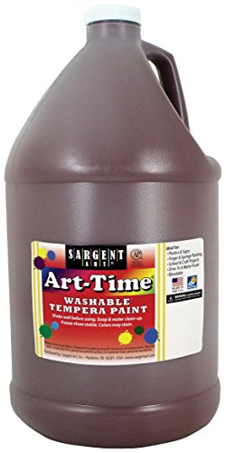 Sargent Art Art-Time Washable Tempera Paint 128 Oz Blue Color, Arts & Crafts Supplies for Home or School