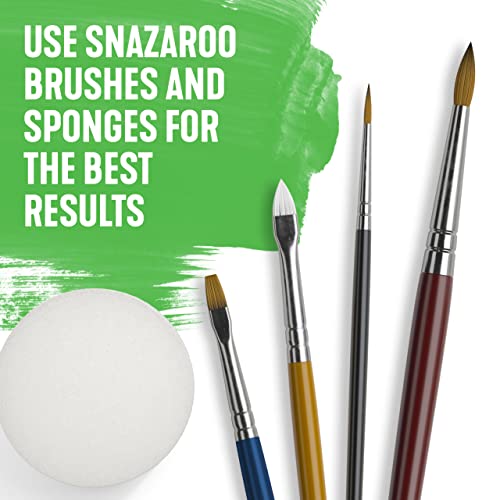 Snazaroo Face Paint Mini Starter Kit, 14 Piece Set, 6 Colors