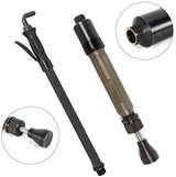 CNCEST D9 Pneumatic Tamping Machine Earth Sledgehammer Pneumatic Sand Rammer Air Tamper Splitter Hammer Sander Large Casting Tools 1180mm 110V CNCEST