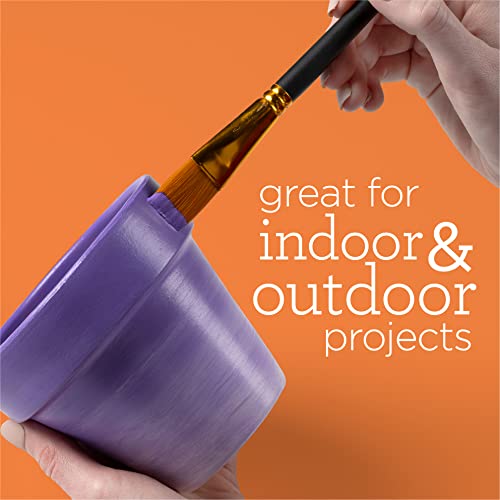 Apple Barrel Multi-Surface Acrylic Paint, 2oz, Granite Gray Apple Barrel