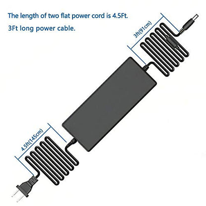 AC Power Adapter For Cricut Cutting Machine Expression,Personal Expression Create, Expression 2, Cake, Mini, Explore,Model: KSAH1800250T1M2, 05758 - WoodArtSupply