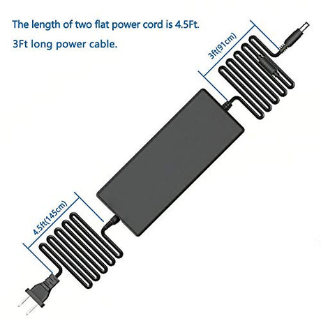 AC Power Adapter For Cricut Cutting Machine Expression,Personal Expression Create, Expression 2, Cake, Mini, Explore,Model: KSAH1800250T1M2, 05758 Nicer-S