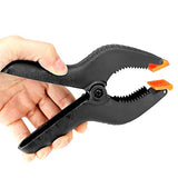 ZOENHOU 6 Inch 22 PCS LONG-Strong Spring Clamp Set, Nylon Plastic Clips Heavy Duty Clamp with Flexible Jaw Pad and Anti-slip Handles for Woodworking ZOENHOU