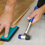 Rubber Hammer-KAIHAOWIN-25mm Small Rubber Mallet-Double Face Hammer with Soft/Hard-Anti-Slip Stainless Steel Ergonomic Grip with Low Recoil for KAIHAOWIN