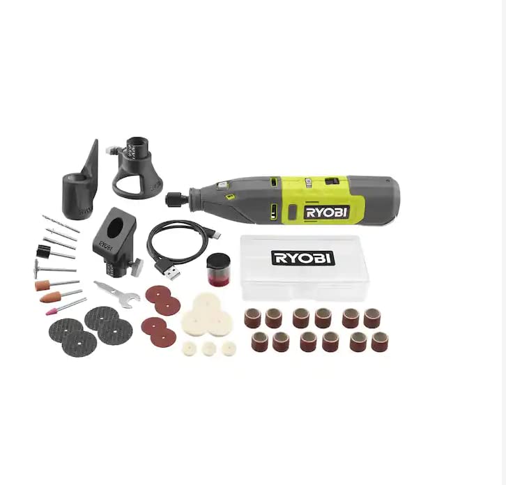 RYOBI 12V Cordless Rotary Tool Kit Pacroban