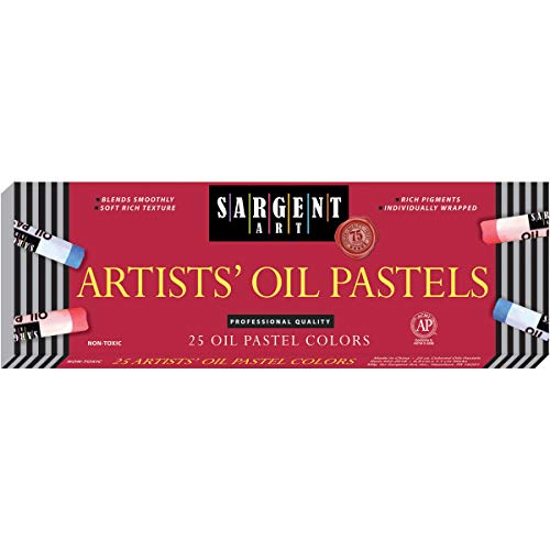 Sargent Art 22-2018 25-Count Oil Pastels Sargent Art