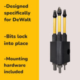 BT//FX Drill Bit Holder - DeWalt, Cordless Tools, Impact Drivers, Accessories, Replace Magnetic BT//FX