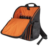 Klein Tools 55482 Tool Bag Backpack, Heavy Duty Tradesman Pro Tool Organizer with 21 Pockets and Large Interior, Water Resistant Klein Tools