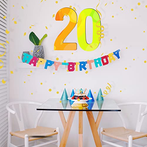 AIEX 17 Inch Blank Wooden Number 1 White Unfinished Wood Slices Sign Board for DIY Craft Projects Home Sign Wall Birthday Wedding Party Decoration AIEX