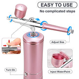 Airbrush Kit with Compressor, Auto Handheld Airbrush Gun with 0.3mm Tip, Rechargeable, Portable Air Brushes for Painting, Tattoo, Nail Art, Model Ykall