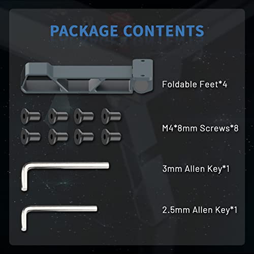 Ortur Foldable Feet for Laser Master 3 Series (FFT1.0) Ortur
