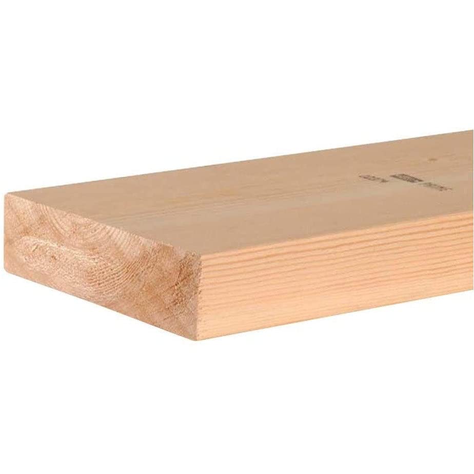 2 in. x 6 in. (1-1/2" x 5-1/2") Construction Premium Whitewood Board Stud Wood Lumber 5FT - WoodArtSupply