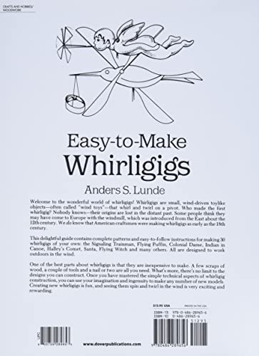 Easy-to-Make Whirligigs (Dover Woodworking)