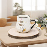 FORACKS Natural Round Wood Slices 6 Pack 8-9 inches Unfinished Wood kit Circles DIY Crafts Wood Ornament Discs FORACKS