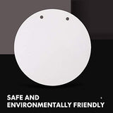 Healifty 2pcs Wooden Circle Sign Unfinished Hanging Wood Sign Sublimation Blank Cutouts Decorative Round Wood Plaques with Rope for Pyrography Healifty