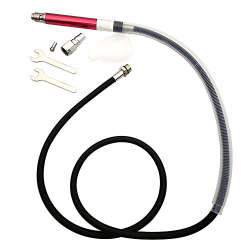 Micro Air Grinder Set, Air-powered Micro Die Grinder, Handheld Pneumatic Cutting Pencil with Wrench, 65000 RPM QIND