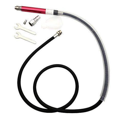 Micro Air Grinder Set, Air-powered Micro Die Grinder, Handheld Pneumatic Cutting Pencil with Wrench, 65000 RPM QIND