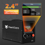 FoxAlien CNC Router Machine XE-PRO with Ball Screws, 400W Spindle 3-Axis Engraving Milling Machine for Wood Aluminum Cutting Upgradable to Linear FoxAlien