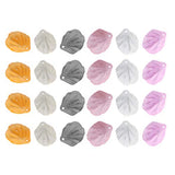 Healifty 200pcs Flower Necklace Jewelry Finding Charms Petal Beads Charms Beaded Earrings Floral Earrings Petals Charms Beads for Jewelry Making Healifty