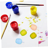 NOLITOY 90 Pcs Wooden DIY Mini Wooden Peg Dolls Figure Wood Fruit Decor Wooden Apples Unfinished Wooden Craftsc Kids Unfinished Fruit Toys for Kids NOLITOY