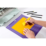 Ecraft 12"X12" Cutting Mat For Cricut - Include (Strong/Standard/Light) Adhesive Sticky (3 pack) Flexible Square Gridded Quilting Cut Mats ecraft