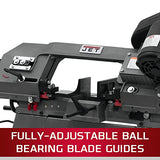 JET HVBS-56, 5"x6" Horizontal/Vertical Bandsaw, 1/2HP, 1Ph 115/230V (414458) Jet