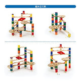 Hape Quadrilla Wooden Marble Run Construction - Vertigo - Quality Time Playing Together Safe and Smart Play for Smart Families,Multicolor Hape