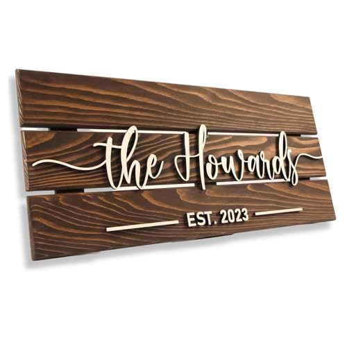 Custom Wood Name Sign - Business Sign, Wedding Gifts, Couple Gifts, Last Name Sign, Location Sign, Door Sign, Welcome Sign for Every Milestone aydan's unique finds