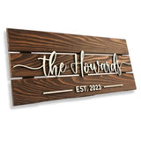 Custom Wood Name Sign - Business Sign, Wedding Gifts, Couple Gifts, Last Name Sign, Location Sign, Door Sign, Welcome Sign for Every Milestone aydan's unique finds
