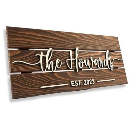 Custom Wood Name Sign - Business Sign, Wedding Gifts, Couple Gifts, Last Name Sign, Location Sign, Door Sign, Welcome Sign for Every Milestone aydan's unique finds