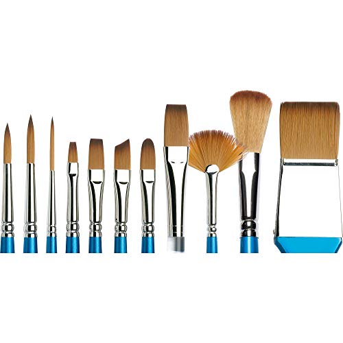 Winsor & Newton Brush, Wood, Transparent, No 9 -. 5.6 mm, Round - Brush, Short Handle Winsor & Newton