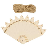 Tofficu 10pcs Wooden Blank Pencil Shaped Bookmark Tag Bookmarks Unpainted Wood Bookmark Hollow Bookmark for DIY Unpainted Unfinished DIY Bookmark DIY Tofficu