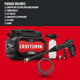 Craftsman Electric Pressure Washer, Cold Water, 1700-PSI, 1.2-GPM, Corded (CMEPW1700) Craftsman