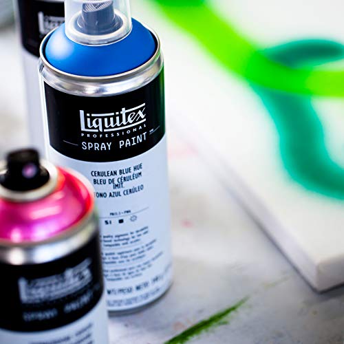 Liquitex Professional Spray Paint, 12-oz (400ml), Fluorescent Green Liquitex