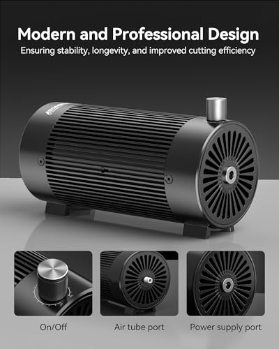 ATOMSTACK A12 PRO All-in-One Kit(Delux), Include12W Laser Engraver, Air Assist & Honeycomb for Laser Cutter Machine, R1 V2 Laser Rotary Chuck, Laser ATOMSTACK